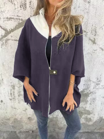 Chaqueta de cuello alto