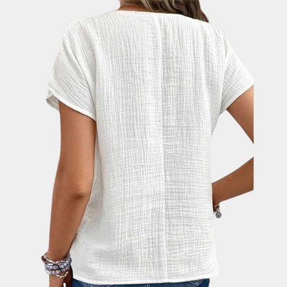 Blusa de manga corta
