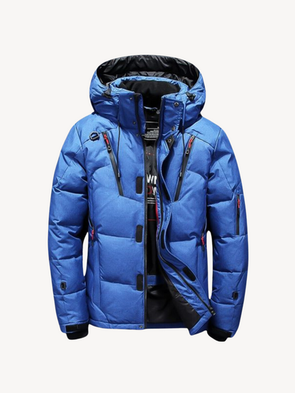 Parka acolchada con capucha