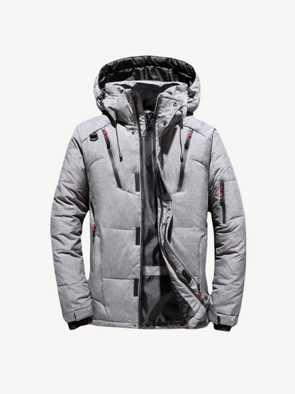 Parka acolchada con capucha