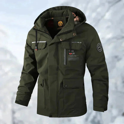 Parka forrada con capucha