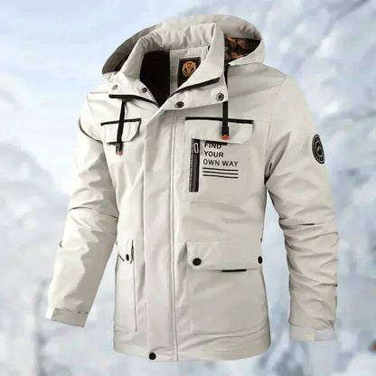 Parka forrada con capucha