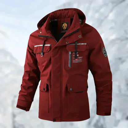 Parka forrada con capucha