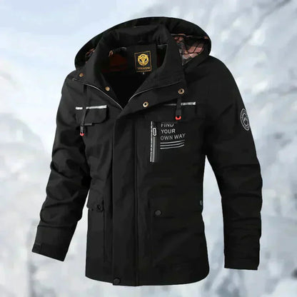 Parka forrada con capucha