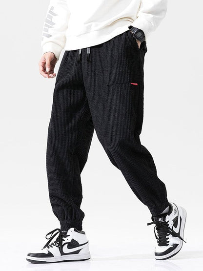 Pantalón de pana estilo jogger