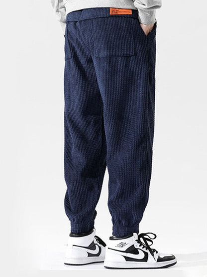 Pantalón de pana estilo jogger