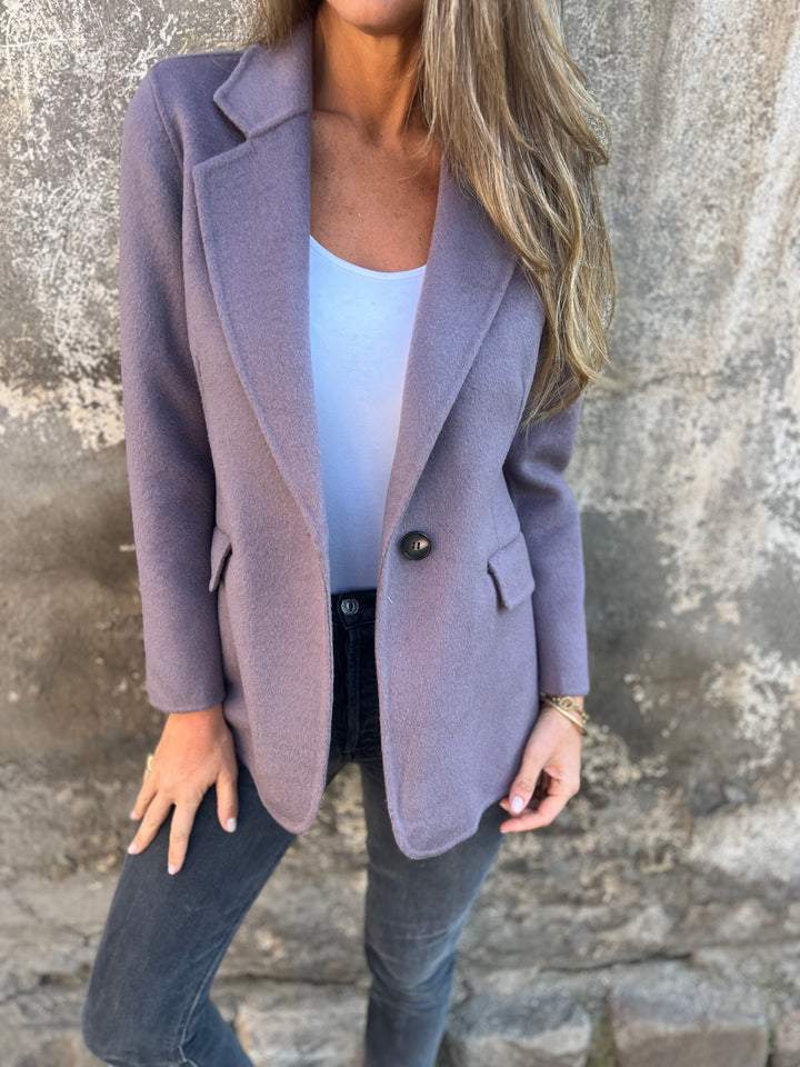 Abrigo estilo blazer